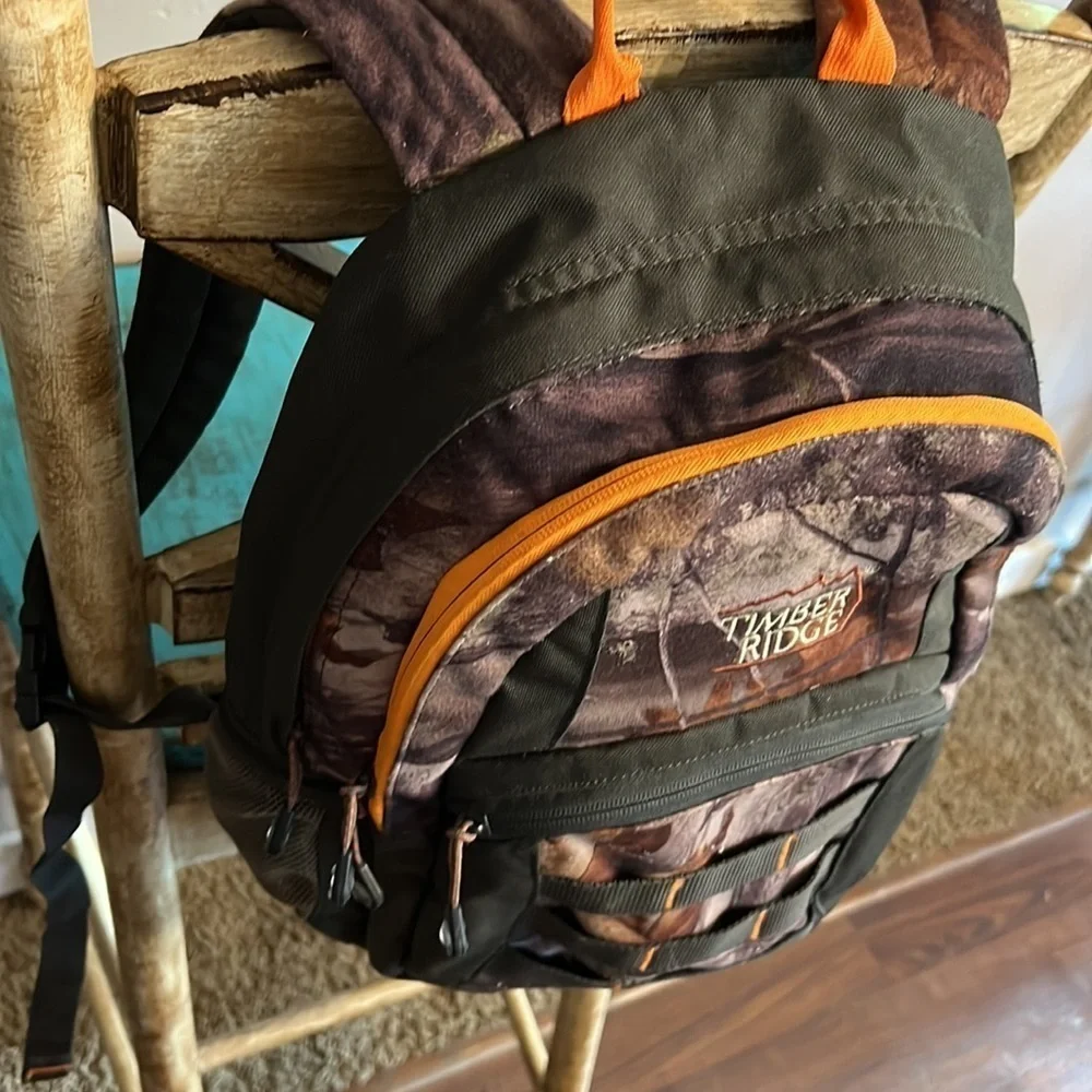 Timber Ridge Camouflage Small Hiking Backpack